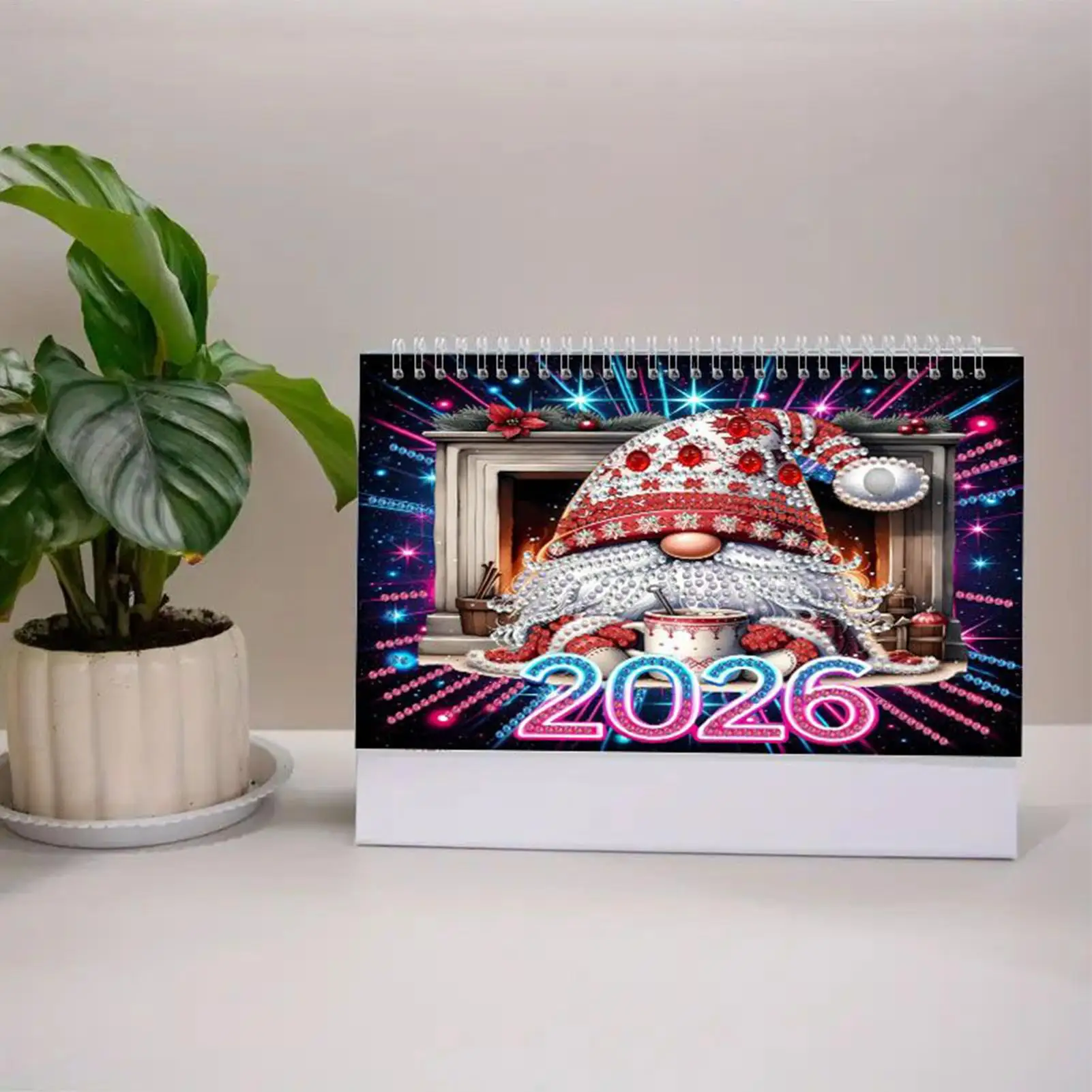 الماس الفن التقويم أطقم 2026 عيد الميلاد جنوم ديكور المنزل عيد الميلاد الماس الفن التقويم لقضاء عطلة عيد ميلاد مكاتب المنزل