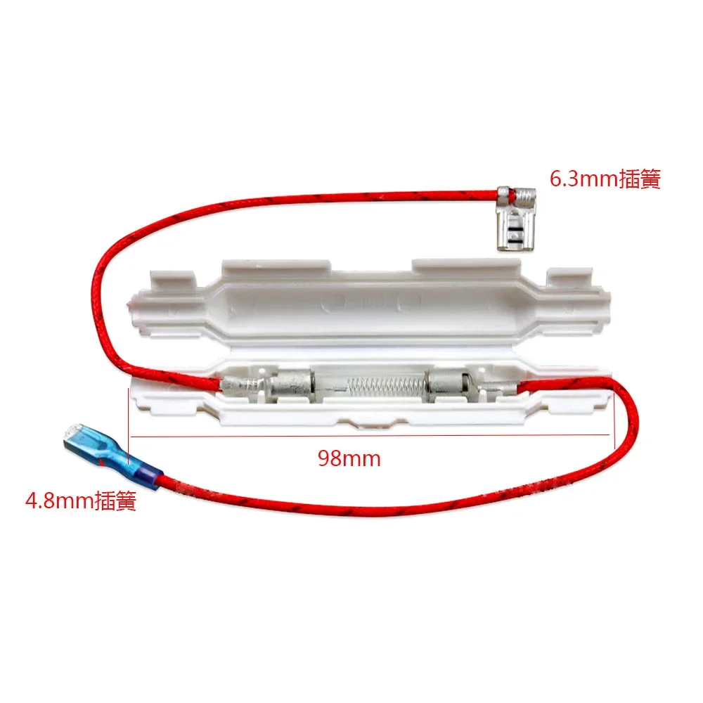 WZ-1pc  Microwave oven high voltage fuse tube shell microwave oven fuse kit 5KV 0.7A fuse