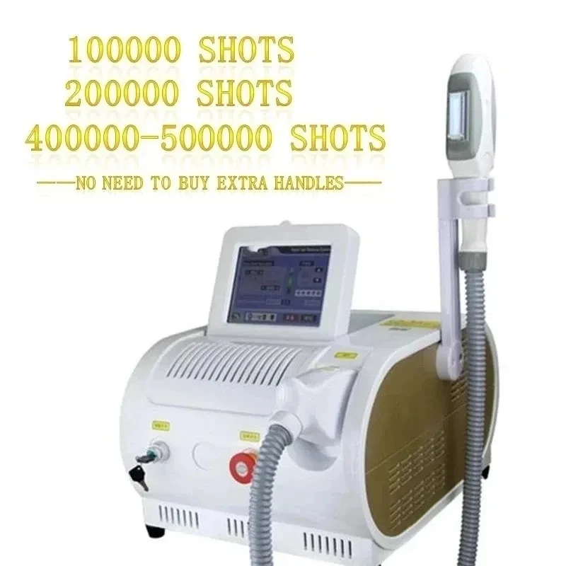 IPL+OPT 2-in-1 painless laser hair removal device CE certified hair removal device skin regeneration 500000 times beauty salon