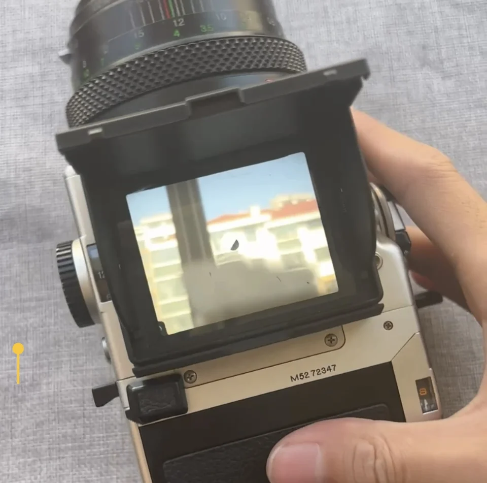 Roadfisher Waist Level Camera Viewfinder ETR ETRS ETRSi Focusing