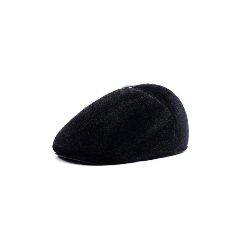 

Men Vintage Beret Hat Cotton Warm Vintage Hat For Man Beanie For Winter Fall Ear Protection Lightweight Hats