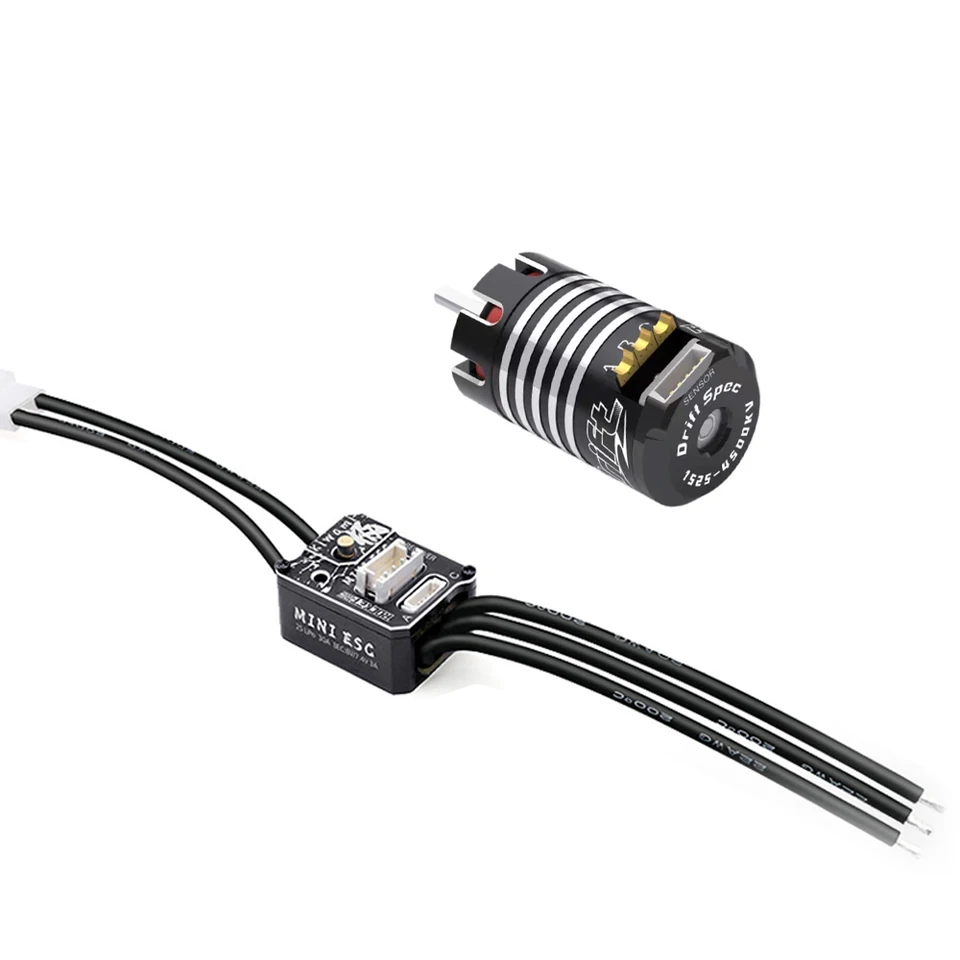 ROCKET-RC Kiwami ミニESC センサー付ブラシレス　アンプ Rocket KIWAMI MINI Sensored Brushless ESC+Motor Combo Black