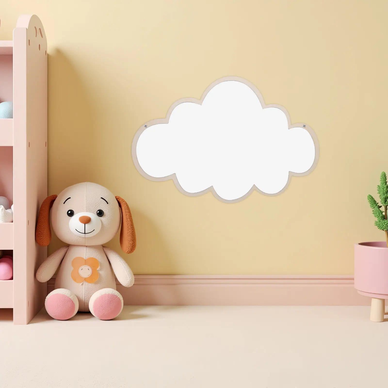 

Премиальное зеркало с безопасным настольным дизайном и изысканной рамкой, идеально подходит для декора детской комнаты или спальни, отличный подарок.