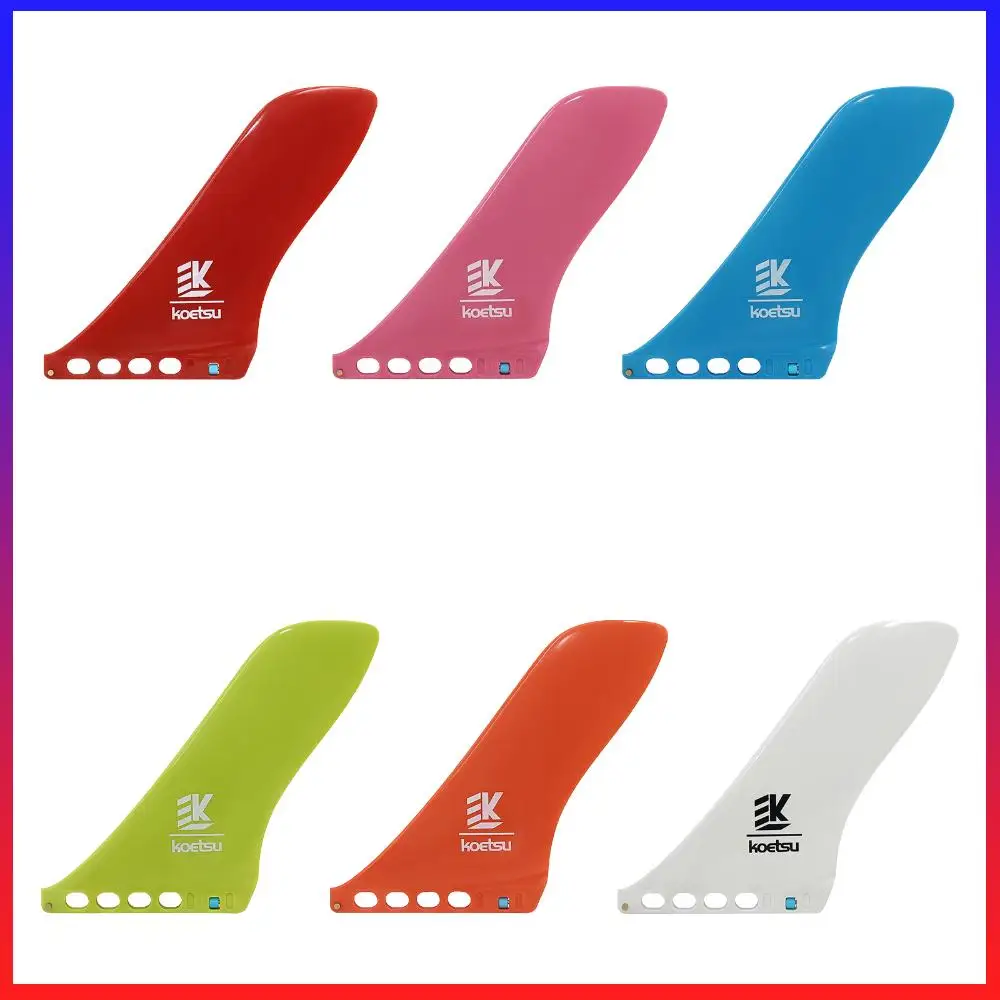 

9.25 Inch Longboard Surf Fin Screw Free Detachable Paddleboard Tail Fin for Longboard Surfboard Inflatable Paddle Board