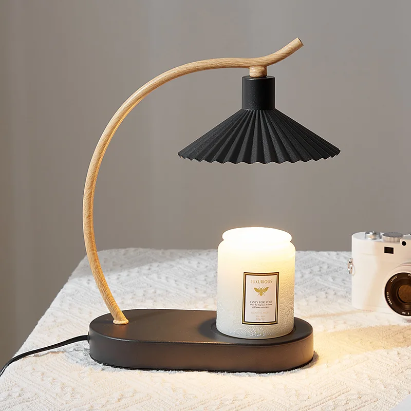 

Hundred Fold Iron Art Aromatherapy Wax Melting Lamp Retro Aromatherapy Essential Oil Melting Candle Bedroom Atmosphere Desk Lamp