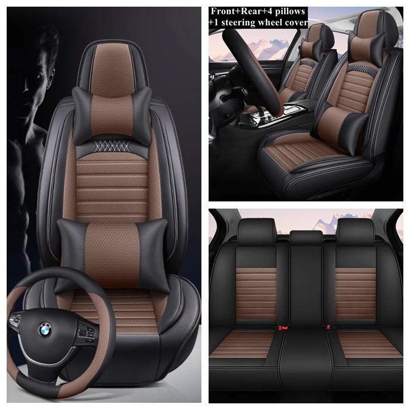 Car Seat Covers for BMW E30 E34 E36 F10 F11 F16 F20 F30 F31 F32 F36 G20 G30 E38 E39 E46 E60 E61 E84 E87 E90 E91 E92 E70 E53 F15