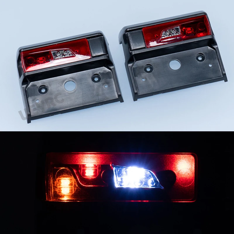 LED Simulation Taillight and PCB Light Board for 1/14 Tamiya RC Dump Truck SCANIA 770S 6X4 8X4 56368 R620 Car Accessories