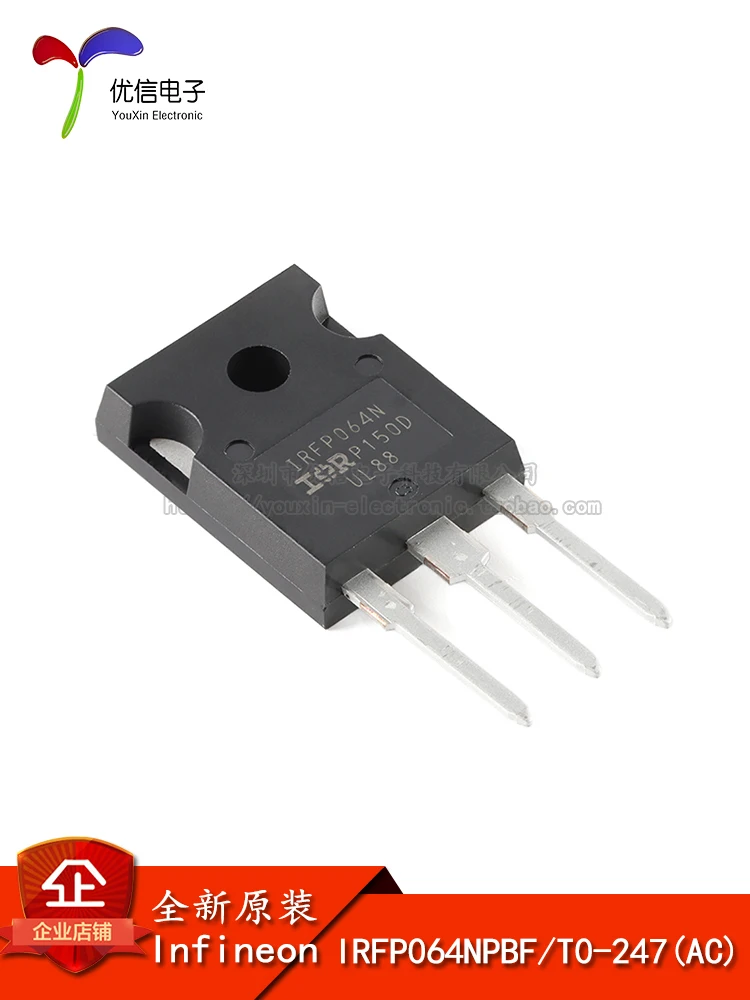 10pcs original IRFP064NPBF TO-247 N channel 55V/110A in-line MOSFET tube chip  