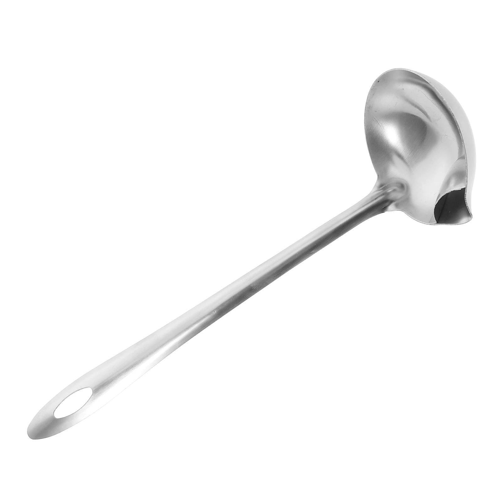Stainless Steel Oil Fat Separator Skimmer Strainer Grease Kitchen Filter Spoon Serving Slotted Ladle Cooking Utensil Soup Oil