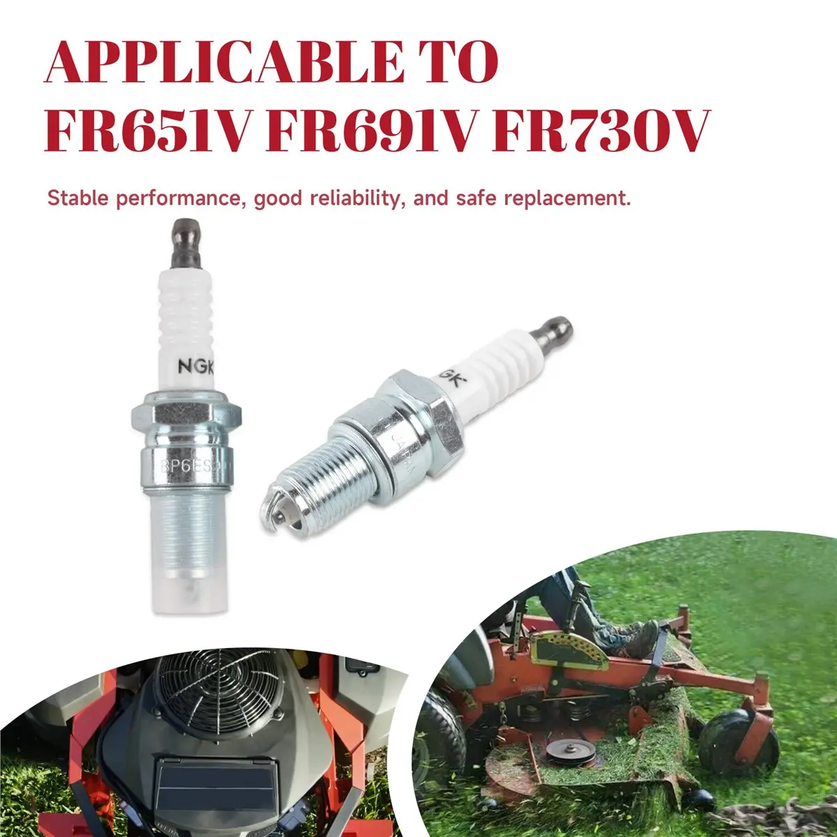 Lawn Mower Air Oil Filter Kit 11013-0727 490657007 for FR651V FR691V FR730V FS481V FS541V FS600V