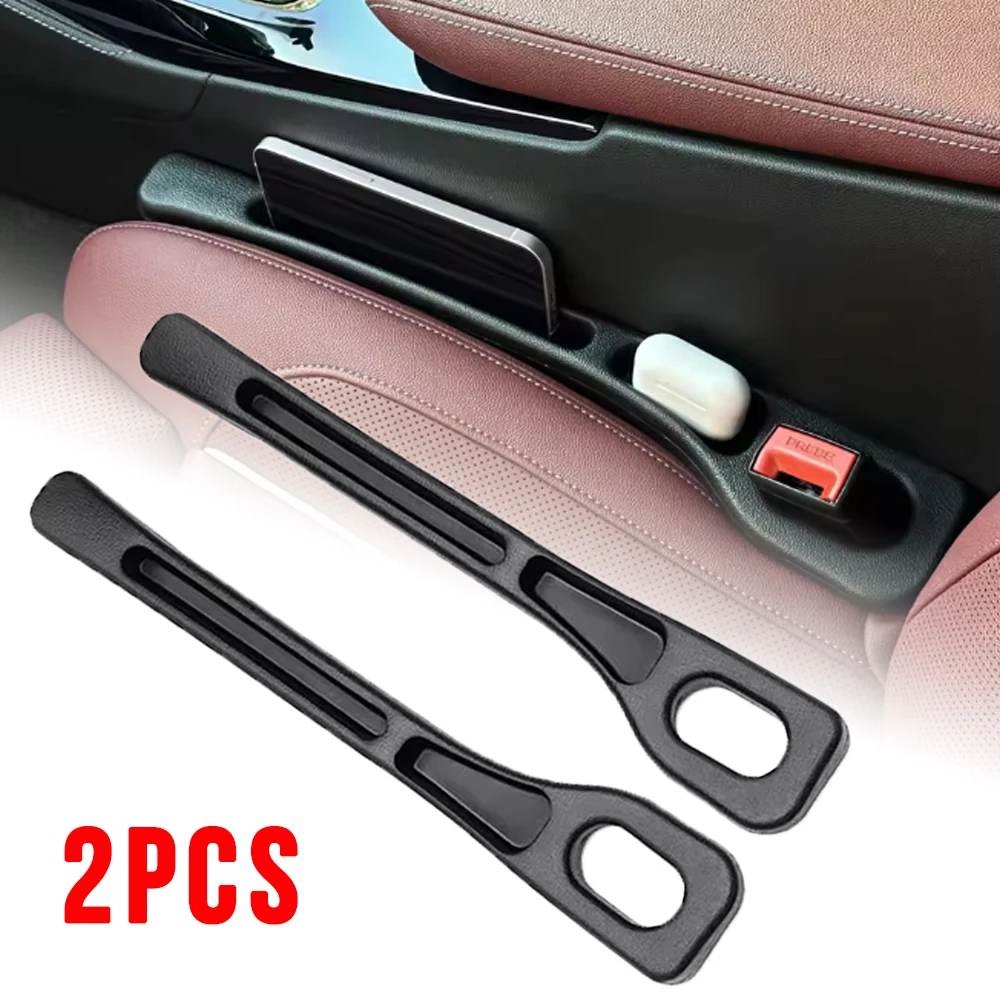 

1 Pair Universal Car Seat Gap Plug Strip Side Seam Car Gap Filler Leak Proof Seat Gap Storage Organizer Interior Decoration