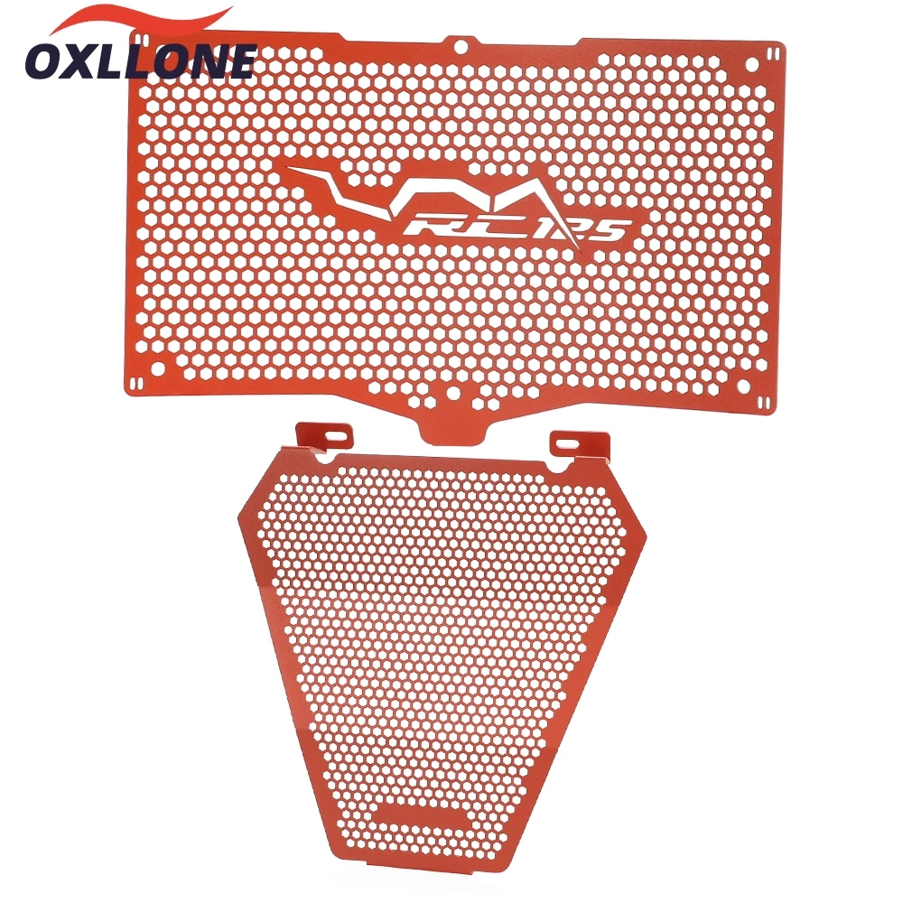 

For RC125 RC 125 2022-2023-2024-2025 Accessories Motorcycle Aluminium Radiator Grille Guard Cover Water Tank Net Protection