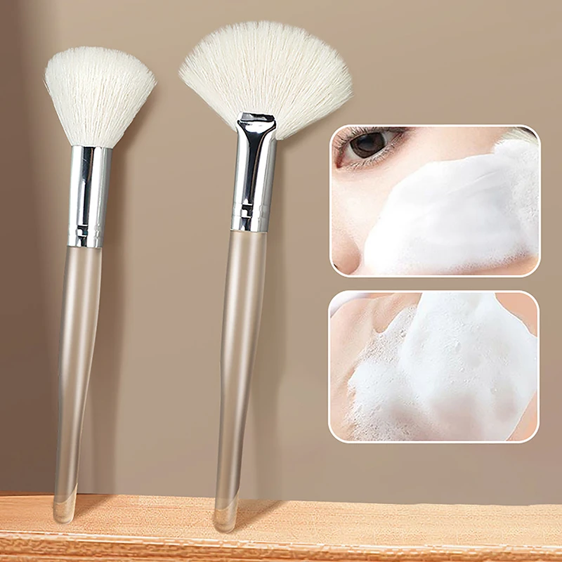 Escova de Limpeza Facial com Cerdas Macias, Escova de Massagem Facial, Escova para Máscara Facial, Ferramenta Portátil para Cuidados com a Pele