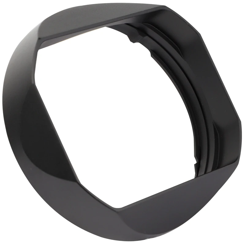 Haoge LH-X56II 렌즈 후드 금속 사각형 총검, 후지필름 XF56mm F1.2 R WR 렌즈, 후지 XF 56mm F1.2 마크 II 렌즈 후드, 캡 포함