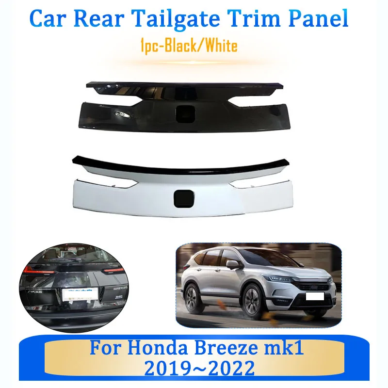 

Car Rear Tailgate Trim Panel For Honda Breeze MK1 2019~2022 Brand New Genuine Parts Black White Fuel Hybrid Electric Accessories