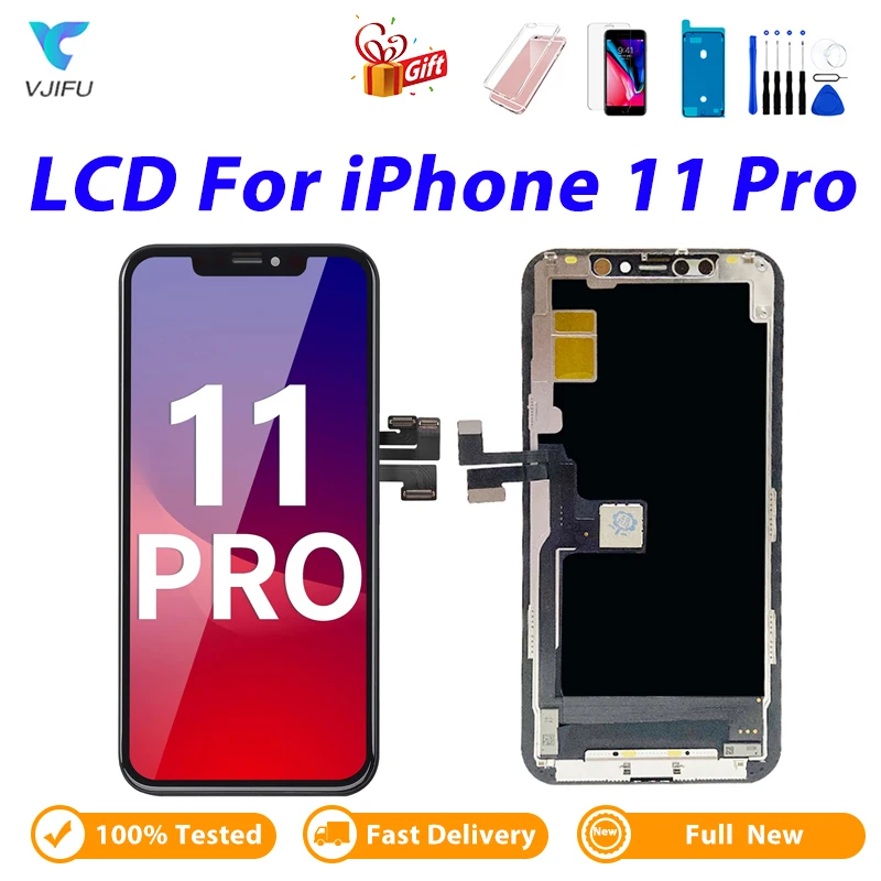 LCD for iPhone 11 Pro Screen Replacement for iPhone 11 Pro LCD Digitizer 11 Pro A2215 Display Touch Sensor Assembly Replacement