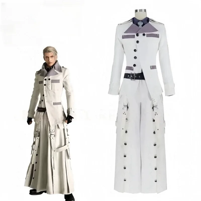 

Jeu Remake FF VII Cosplay Costume, Rufus Kendra Cosplay Costume, Halloween Uniform Outfit, Anime Clothes, btMade
