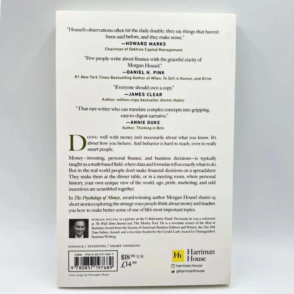 علم النقود - دروس خالدة عن الثروة والجشع والخوذة كتب مالية السعادة للبالغين