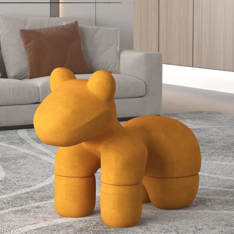 Pony chair Children's sofa Creative Internet celebrity seat Animal lazy