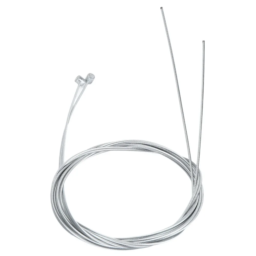 10PCS Zinc Coated Bike Brake Cable Silver 1.5 mm Diameter Bicycle Brake Cable Easy Installation Lightweight