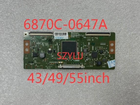 6870C-0647A 6871L-4293C 6871L-4631D 6871L-4607A para 43UH6100 T-CON 43UH610A 49UH6090 49UH6030 55UH6030 55UH6150 placa lógica