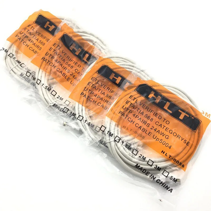 300CM 5M 10M High Speed Ethernet Cable Network LAN Cable for Reliable Connection with RJ 45 Connector for Indoor Use