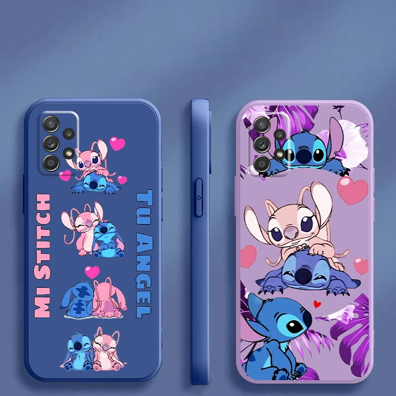 The Stitch Bady Cute For Samsung Galaxy A70 A51 A50 A42 A41 A35 A31 A20 A20S A14 A12 A11 A10 A03 A02 A01 Core Phone Case