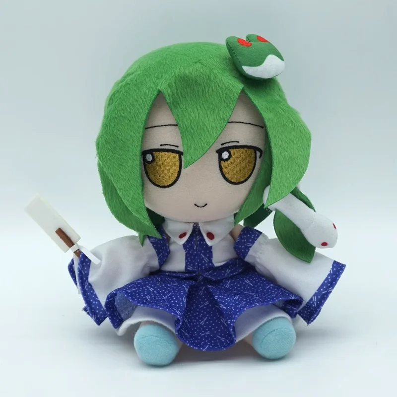 

COYOUNG Store Anime TouHou Project Cosplay Kochiya Sanae Fumo 20cm Lovable Soft Cartoon Plush Doll for Kids Present Gifts