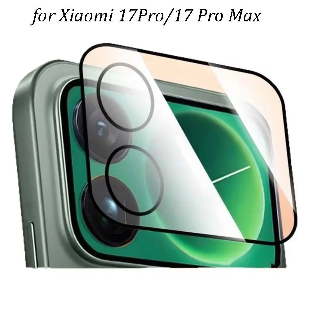 3D Full Coverage Lens Protector Anti-scratch 9H HD Camera Lens Cover All In One for Xiaomi 17/17Pro/17 Pro Max