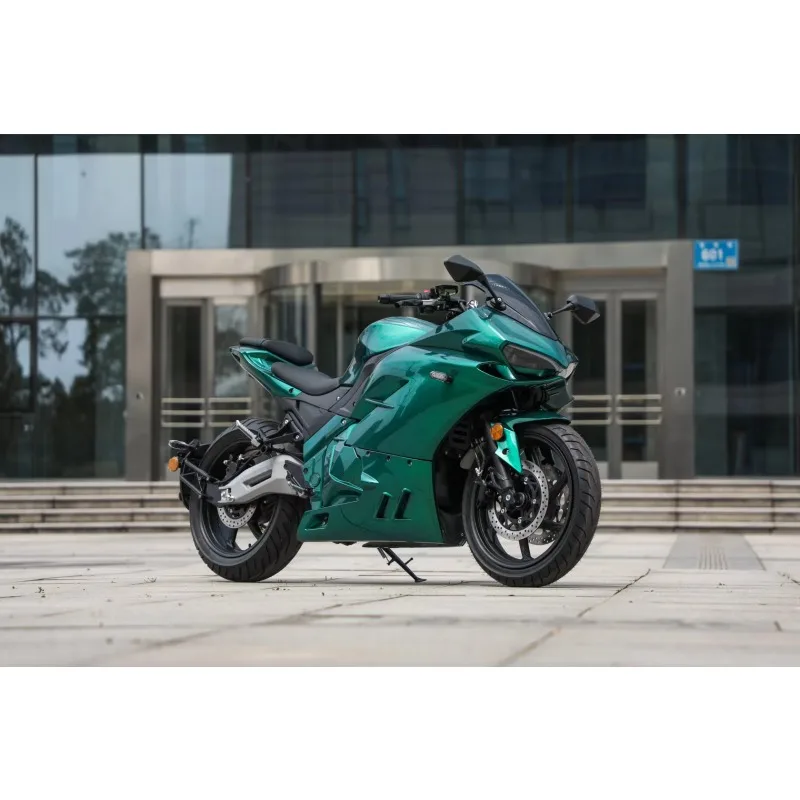 2025 أحدث Wuxi Jose 5000 واط محرك سلسلة بدون فرش منتصف المحرك 100 كم/ساعة EEC COC الاتحاد الأوروبي شهادة الكبار دراجة نارية كهربائية 72 فولت ليثيوم