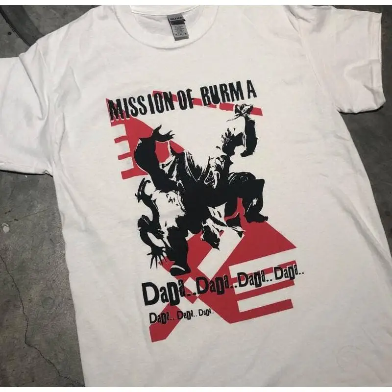 

Hot Mission Of Burma Band Shirt Post Punk Hardcore
