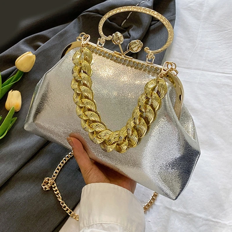 

Simple Clutch Purses Sparkling Party Purse Fashion Envelope Handbag Evening Clutch Bag Wedding Party Shoulder Bag