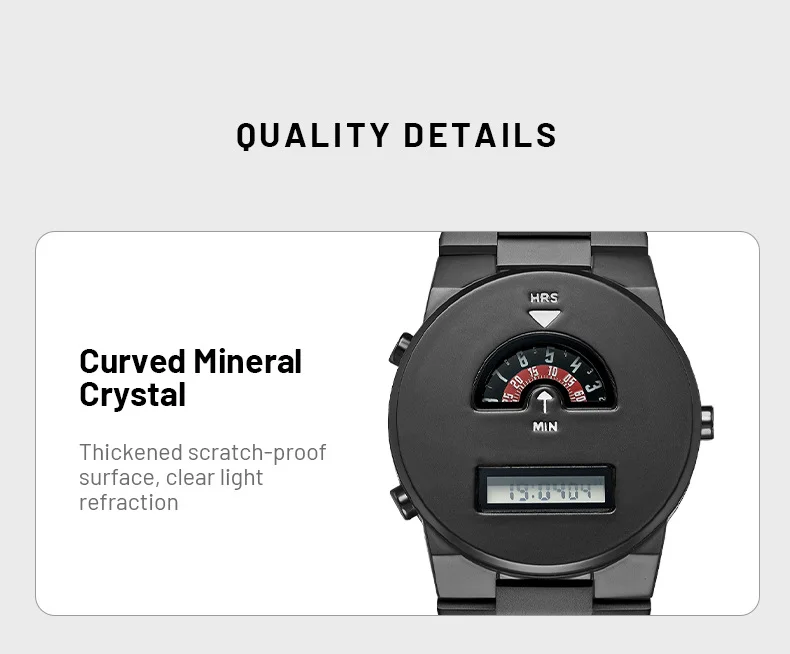 Retro Digital Watch Dual Time Zone Men's And Women's Wristwatch 2027 Factory Watches Meetups Cutting-edge Technologies