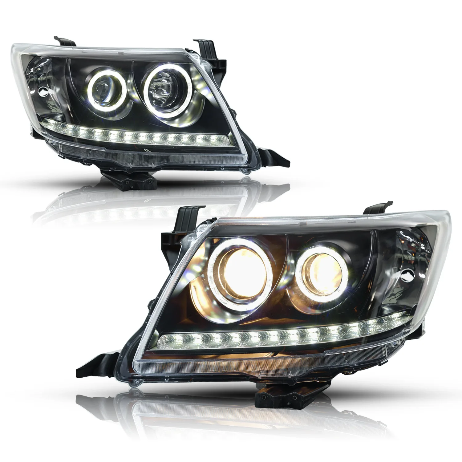 

Car headlights auto lighting system head lamp for Toyota Hilux Revo vigo 2012-2014