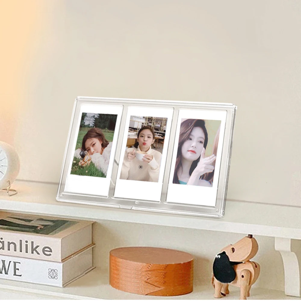 For Fuji instax Mini Films 3-inch PC Transparent Photo Frame For Fujifilm Instax instant Mini 12/11/9/8/7s/Evo/link2 Films