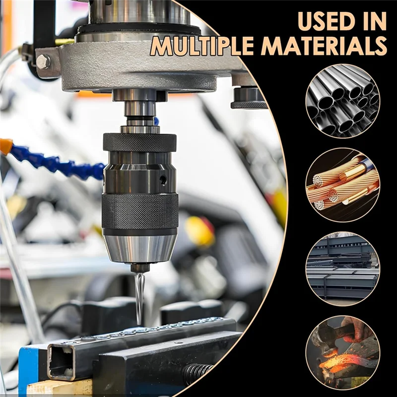Alesatore conico per giunto sferico WCS-7 gradi, strumento per alesatore con giunto sferico conico in acciaio a velocità con portautensili da 1/2 pollici