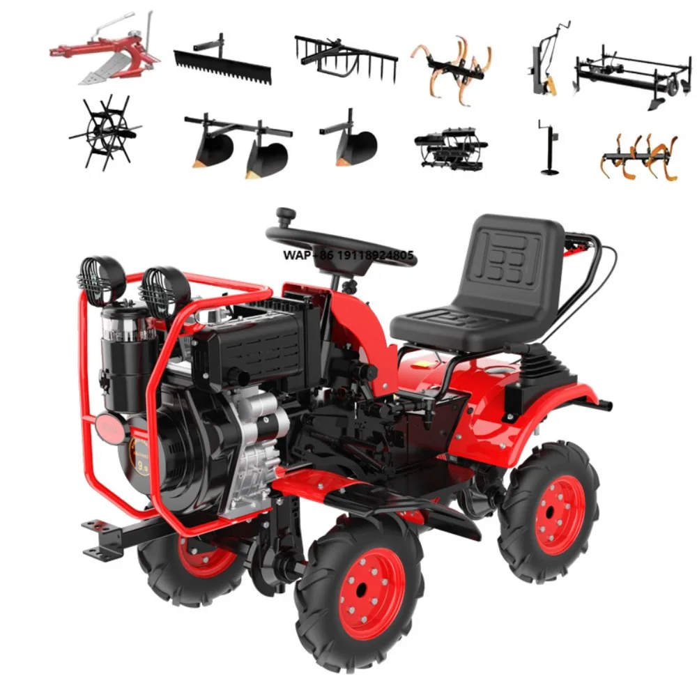 Factory Price Tractor Mini 15  Agricultural Tractor Equipment Mini China Tractor