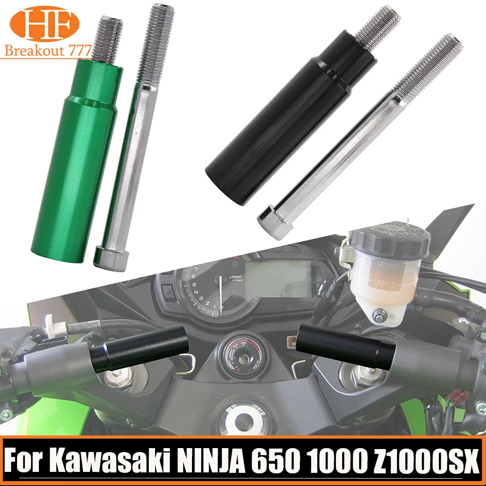 

Motorcycle GPS Navigation Handlebar Bracket Extension For Kawasaki NINJA 650 1000 Z1000SX 1400GTR NINJA H2SX