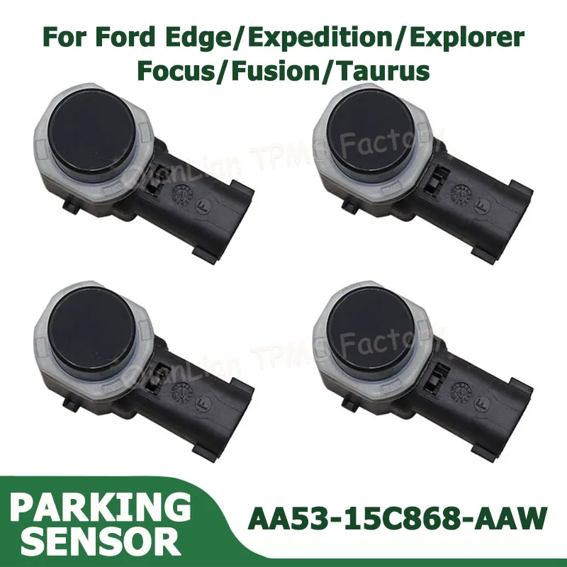 1/4pcs AA53-15C868-AAW Car Parking Sensor PDC For Ford Edge Expedition Explorer Focus Fusion Taurus Lincoln MKS MKT Navigator