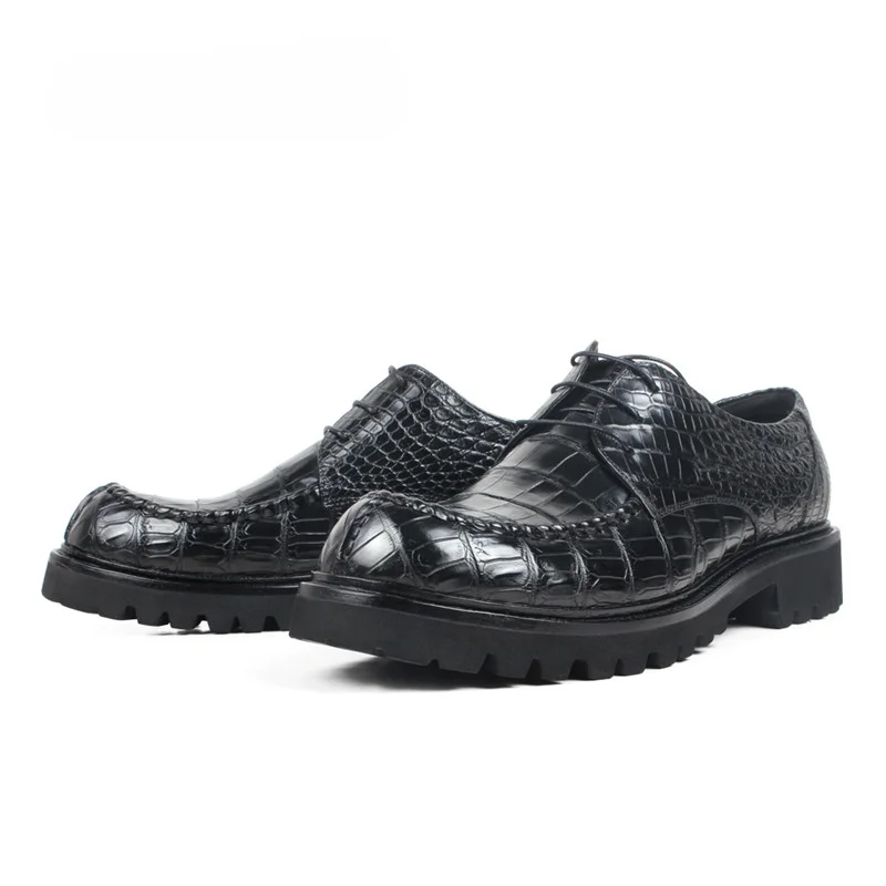 

Crocodile Leather Men dress shoes Men's Leather Shoes - Durable, Comfortable, Breathable & Stylish