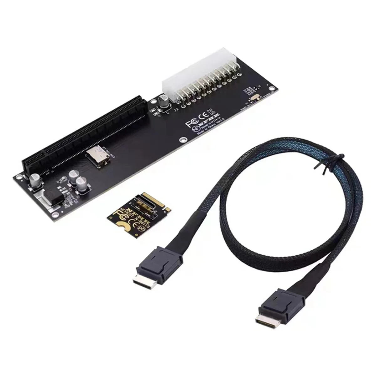 Para tarjeta adaptadora Oculink SFF-8612 SFF-8611 PCI-E 16X 2230 M.2 M-Key adaptador para GPD WIN Max2 tarjeta gráfica externa