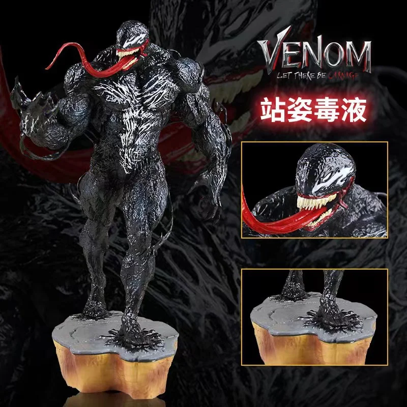 30cm Venom Figure Legends Series Action Figurine Anime Pvc Model Dolls Collection Gk Statue Model Dolls Toys Gifts For Kids