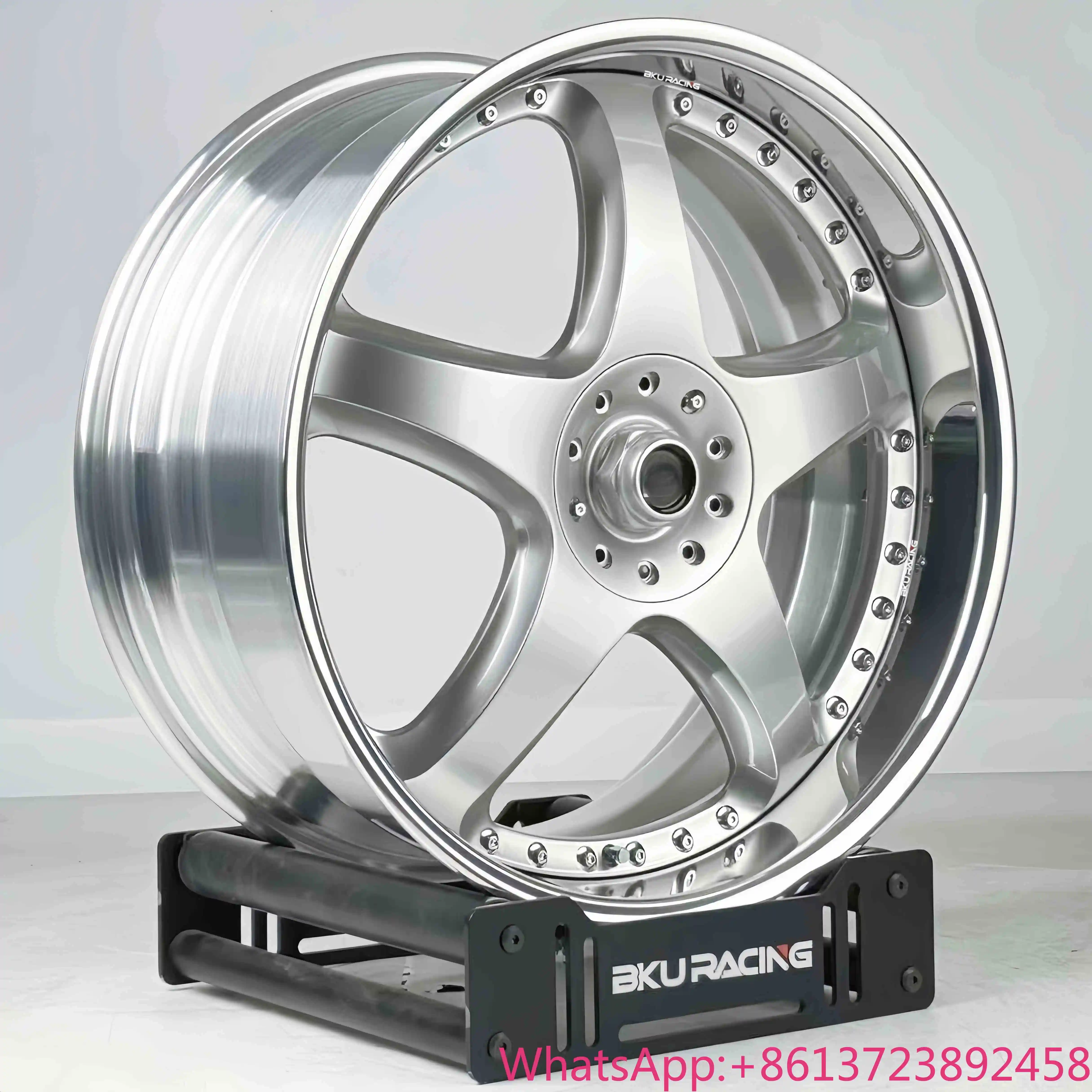 

Forged 2 Piece Wheels for Porsche 911 997 991 992 GT3 RS GTS Targa 18 19 20 21 Inch Rims Polished 8.5-13J Alloy 5x130 Wheels