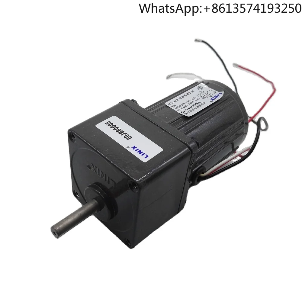 YN60-110-10/60JB69G08 10W 110V Mini Asynchronous Single-Phase Electric Gear Motor Miniature Motors-AC DC