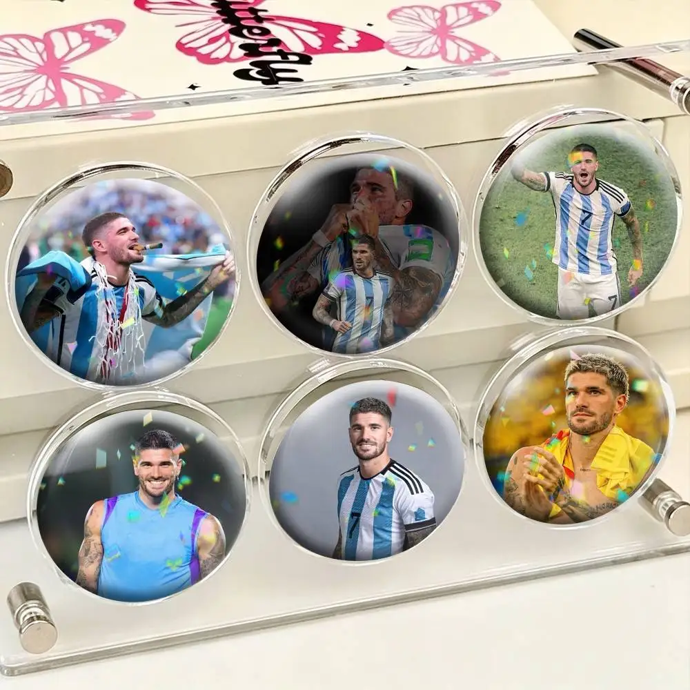 R-Rodrigo De Paul  25mm 32mm 44mm 58mm 75mm Brooches Badges Pins for Accessories Gift