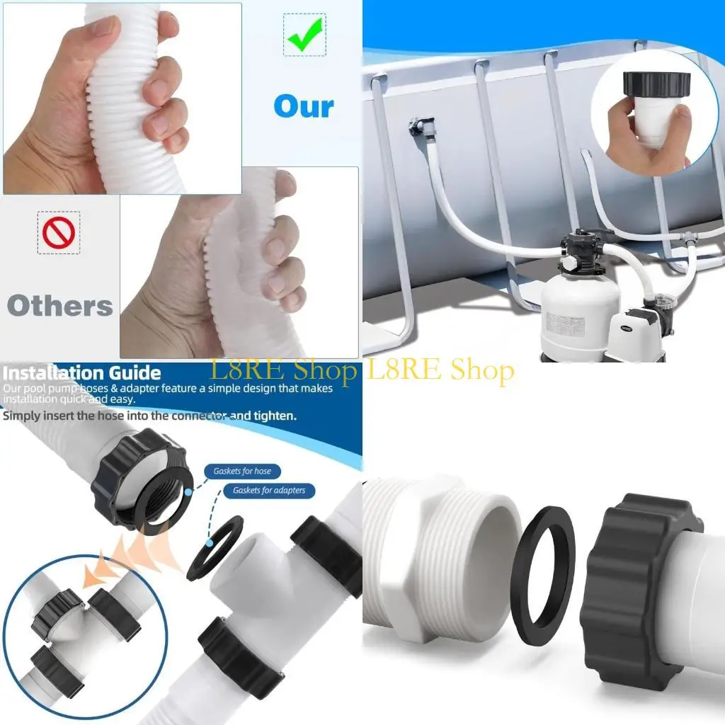 L8RE REEMPLAYA DEL FILTRO PISCINA REEMPLACIÓN CON ACCESORIOS CIBRACIÓN AGUA AGUA DEL SISTEMA AGUA AGUA SALA