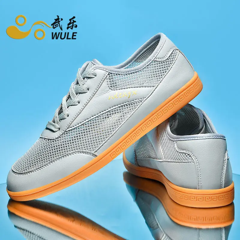 chinese style women causal breathable sneakers comfortable tai chi martial art cow tendon sneaker team performance match shoes