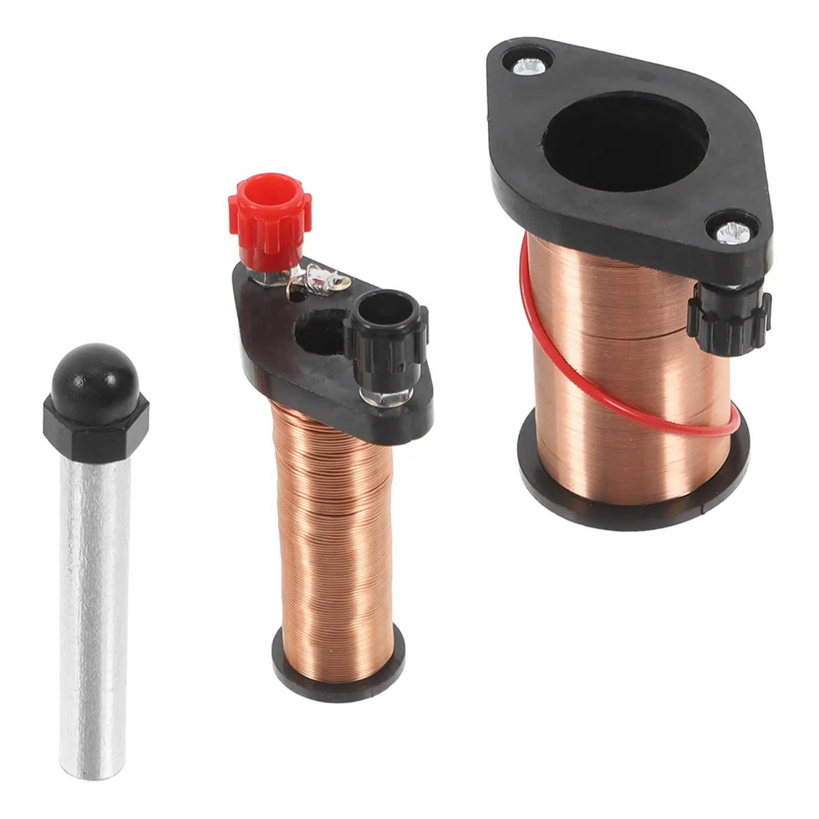 Electromagnetic Induction Solenoid Coils Science Kit Middle School Teaching Instruments Copper Wire Primary Secondary Coil