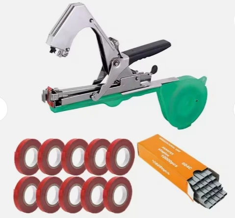 2025Garden Tying Machine Plant Vine Tape Tool Hand Stem Strapping Binding Tape Tool  Tapener