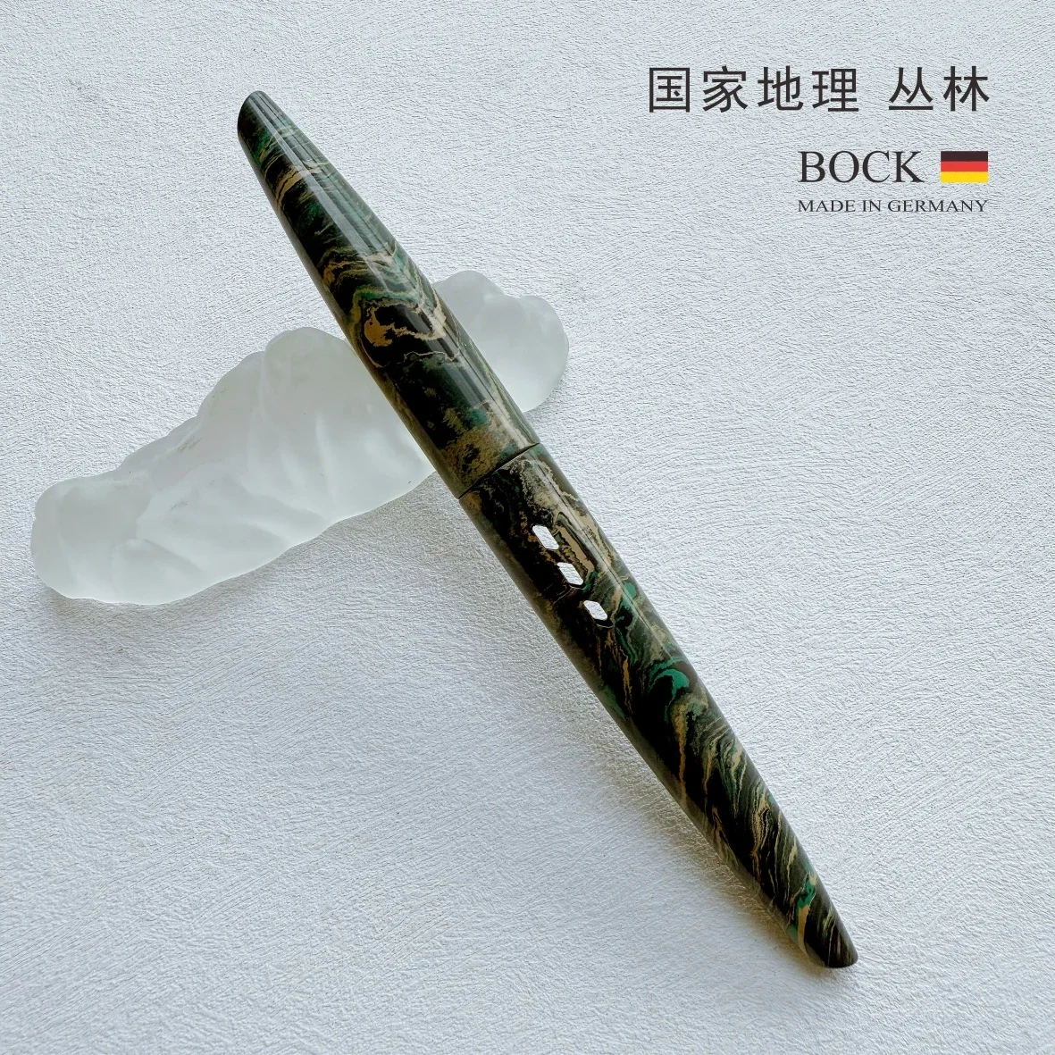 SELMY Hand Made Cumberland Hard Rubber Gemany F Nib BOCK NO.6 Nib Füllfederhalter Geschenke Schreibwarenbedarf Iridium Stifte